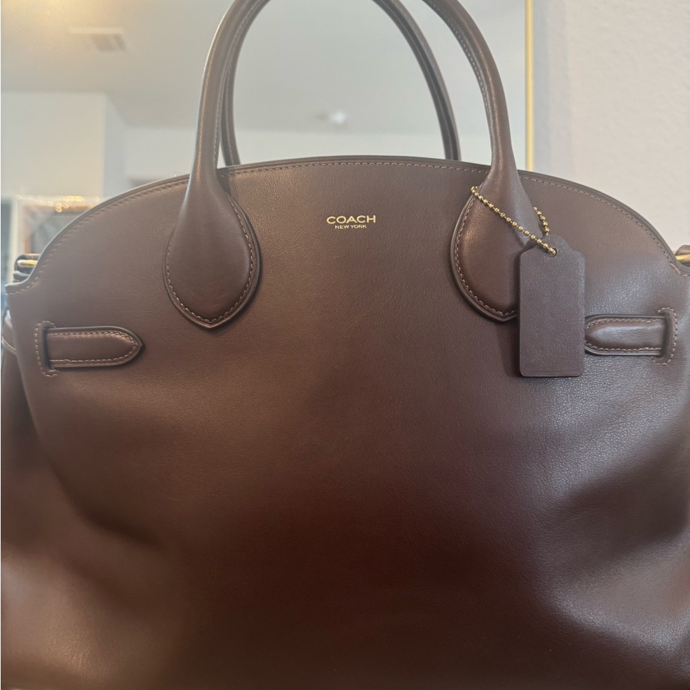 Coach Soft Empire Caryall Bag 40 (Maple / Brass) BRAND NEW and UNUSED